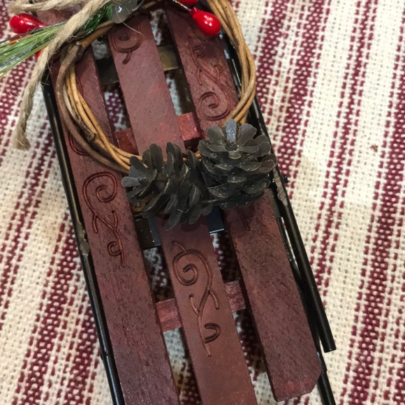 FLEXIBLE FLYER Style Sled Ornaments - Picture 5 of 5